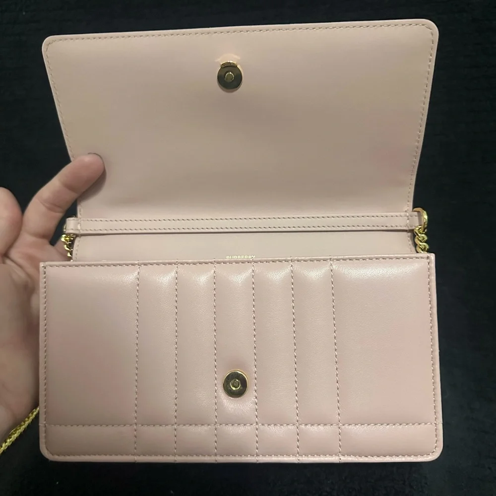 Burberry Lola Clutch - Dusky Pink - Picture 3 of 6